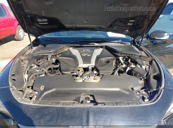 JN1EV7EL8HM553232 2017 INFINITI Q60 Черный Вид сзади