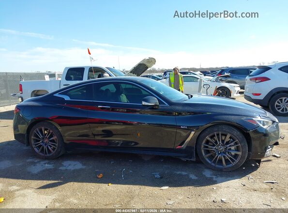 JN1EV7EL8HM553232 2017 INFINITI Q60 Черный Вид задней части салона