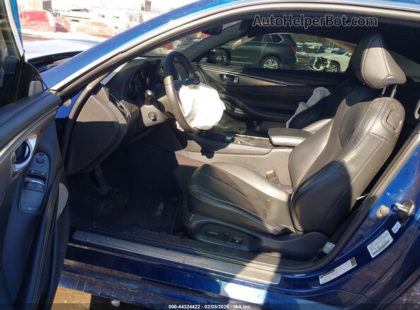 JN1EV7EL8LM380286 2020 INFINITI Q60 Dark Blue Вид салона спереди
