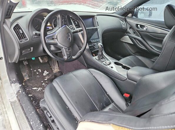 JN1EV7ELXKM290667 2019 INFINITI Q60 Белый Вид панели приборов