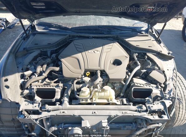 JN1EV7KK0MM410409 2021 INFINITI Q60 Синий Вид сзади