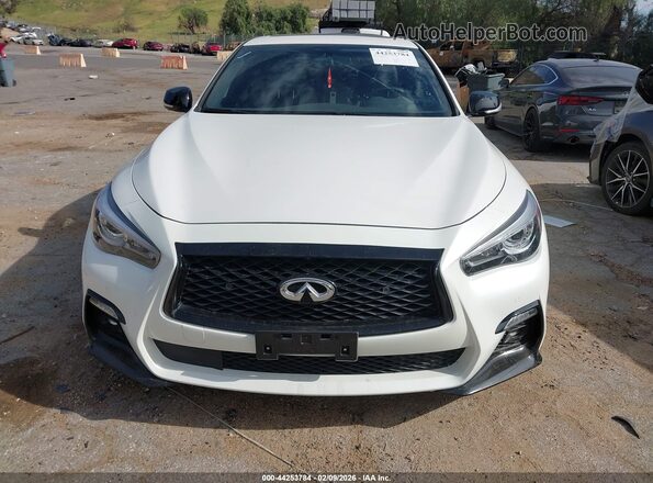 JN1FV7DP1RM660570 2024 INFINITI Q50 Белый Вид щитка приборов