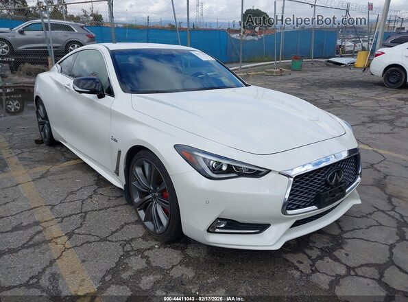 JN1FV7EK8LM400113 2020 INFINITI Q60 Белый Передняя правая четверть
