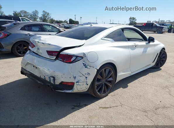 JN1FV7LK3MM530210 2021 INFINITI Q60 Белый Задняя правая четверть