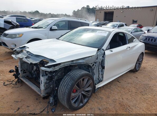 JN1FV7LL5NM680135 2022 INFINITI Q60 White Przód lewy