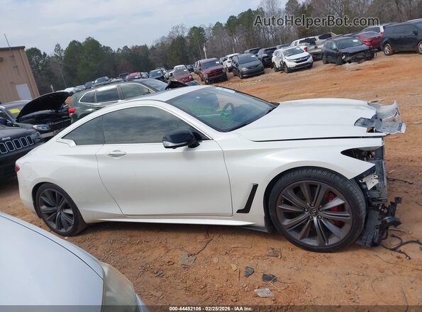JN1FV7LL5NM680135 2022 INFINITI Q60 White Widok wnętrza z tyłu