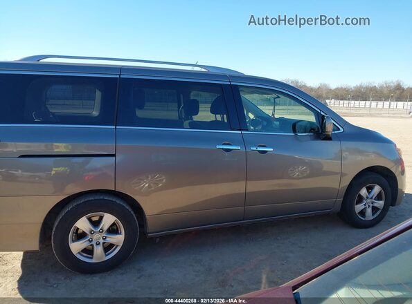 JN8AE2KP3G9155809 2016 NISSAN QUEST Gray Вид задньої частини салону