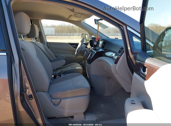 JN8AE2KP3G9155809 2016 NISSAN QUEST Gray Вид салону спереду