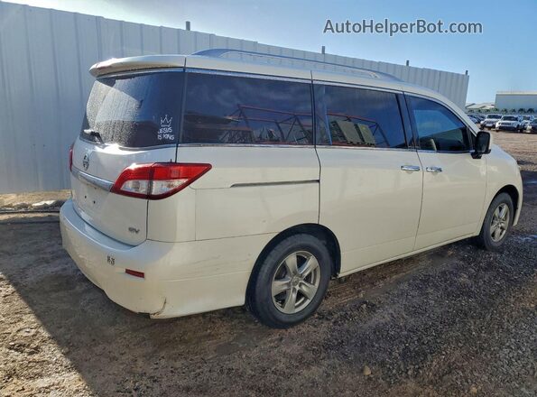 JN8AE2KP3H9170392 2017 NISSAN QUEST Белый Задняя правая четверть