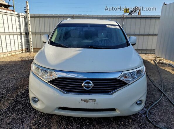 JN8AE2KP3H9170392 2017 NISSAN QUEST Белый Вид спереди