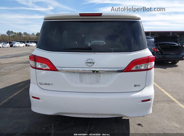 JN8AE2KP5H9165159 2017 NISSAN QUEST Белый 