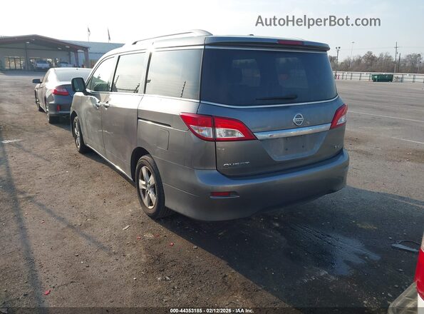 JN8AE2KP6H9167728 2017 NISSAN QUEST Серый Задняя левая четверть