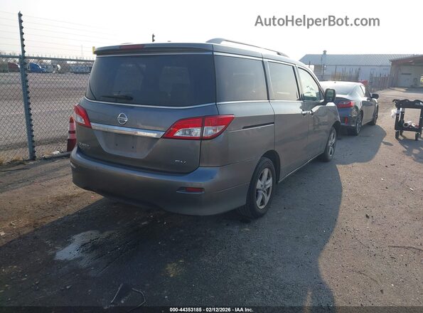 JN8AE2KP6H9167728 2017 NISSAN QUEST Серый Задняя правая четверть