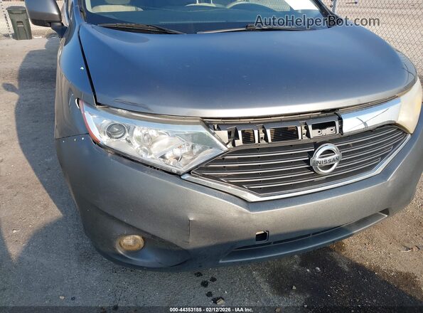 JN8AE2KP6H9167728 2017 NISSAN QUEST Серый Вид спереди
