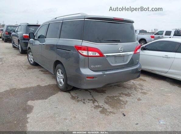 JN8AE2KP8H9167892 2017 NISSAN QUEST Gray Trasero izquierdo