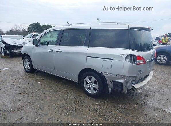 JN8AE2KP9H9166637 2017 NISSAN QUEST Серебряный Задняя левая четверть