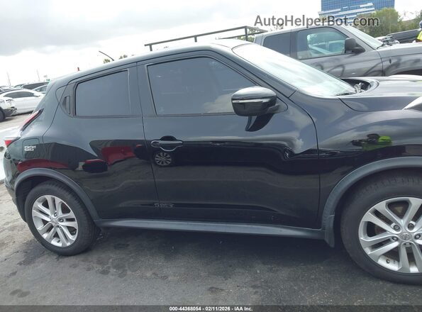 JN8AF5MR7HT700458 2017 NISSAN JUKE Black Вид задньої частини салону