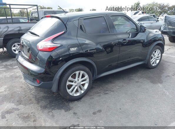 JN8AF5MR7HT700458 2017 NISSAN JUKE Black Задня права чверть