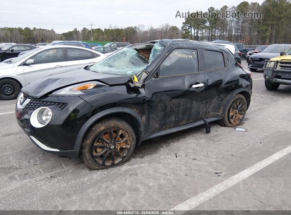 JN8AF5MR8HT703689 2017 NISSAN JUKE Black Առջևի ձախ երեք քառորդ տեսարան