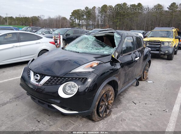 JN8AF5MR8HT703689 2017 NISSAN JUKE Black Դիմացի տեսք