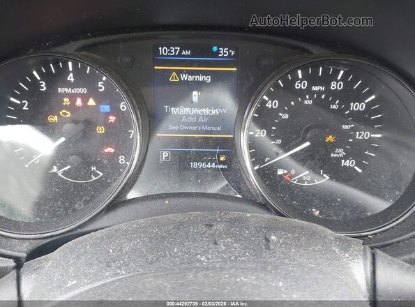 JN8AT2MT6LW007231 2020 NISSAN ROGUE Gray Widok tylnych siedzeń