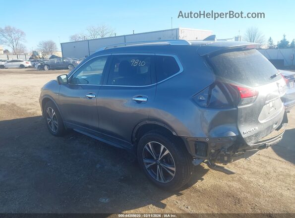 JN8AT2MV0KW381608 2019 NISSAN ROGUE Серый Задняя левая четверть
