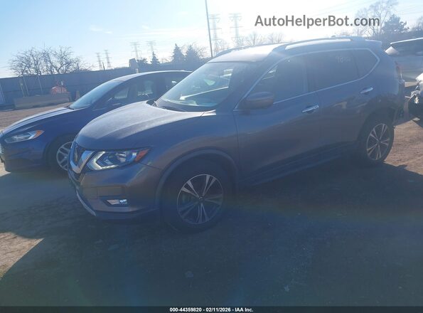 JN8AT2MV0KW381608 2019 NISSAN ROGUE Серый Передняя левая четверть