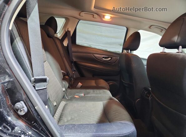 JN8AT2MV0KW397968 2019 NISSAN ROGUE Черный Вид задней части салона