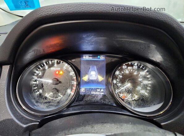 JN8AT2MV0KW397968 2019 NISSAN ROGUE Черный Вид щитка приборов