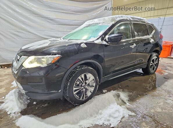 JN8AT2MV0KW397968 2019 NISSAN ROGUE Черный Передняя левая четверть