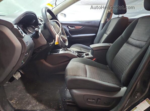 JN8AT2MV0KW397968 2019 NISSAN ROGUE Черный Вид салона спереди