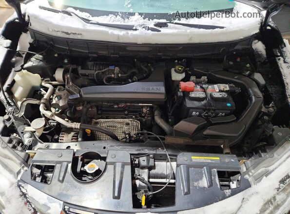 JN8AT2MV0KW397968 2019 NISSAN ROGUE Черный Вид подкапотного пространства