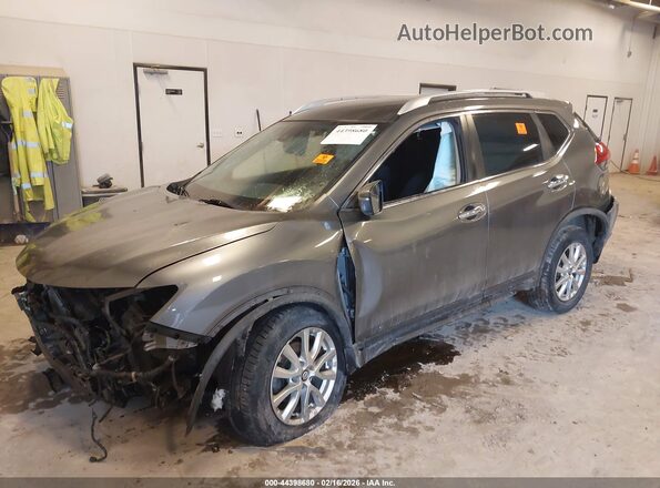 JN8AT2MV2LW115329 2020 NISSAN ROGUE Gray Vista tres cuartos delantera izquierda