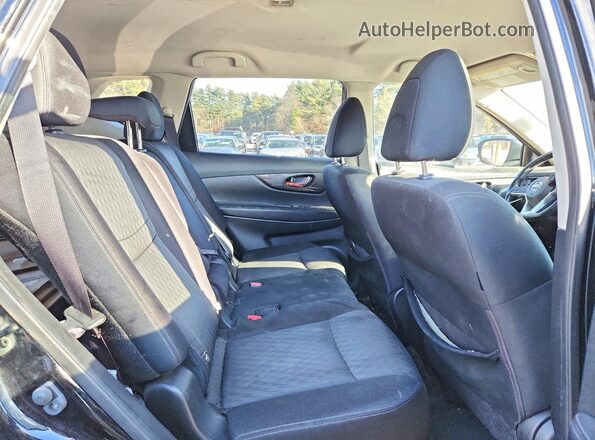 JN8AT2MV3KW391680 2019 NISSAN ROGUE Черный Вид задней части салона