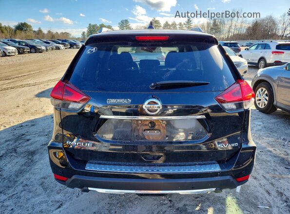 JN8AT2MV3KW391680 2019 NISSAN ROGUE Черный Вид сзади