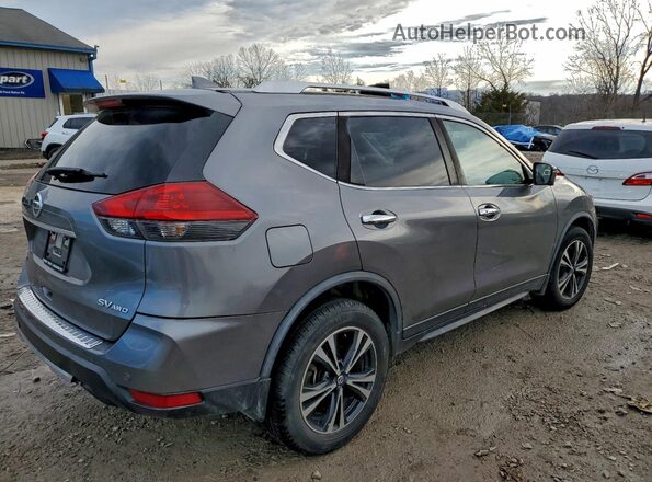 JN8AT2MV4KW401701 2019 NISSAN ROGUE Серый Задняя правая четверть