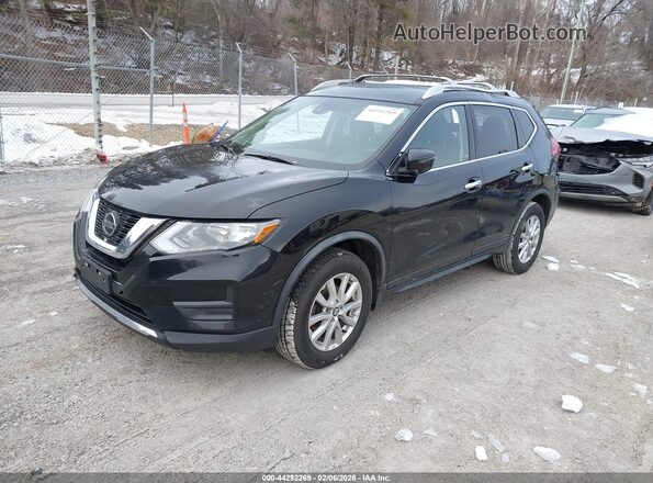 JN8AT2MV4LW134075 2020 NISSAN ROGUE Black Передня ліва чверть