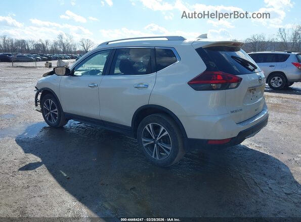 JN8AT2MVXKW396018 2019 NISSAN ROGUE Белый Задняя левая четверть