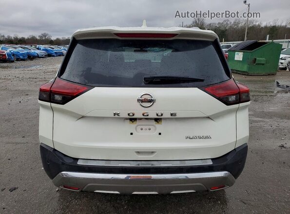 JN8AT3DC8MW103322 2021 NISSAN ROGUE White Vista trasera