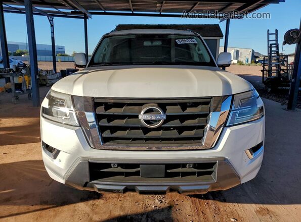 JN8AY2AC2M9147489 2021 NISSAN ARMADA White Front view