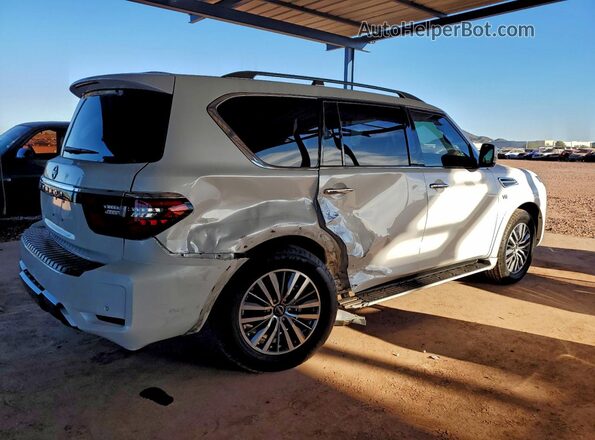 JN8AY2AC2M9147489 2021 NISSAN ARMADA White Rear right