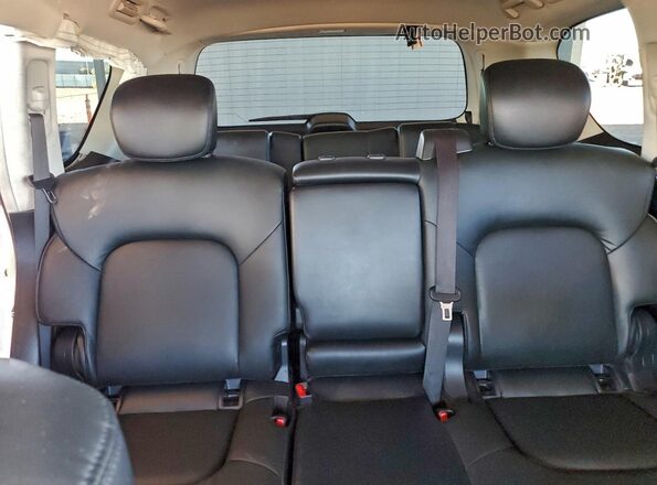JN8AY2AC2M9147489 2021 NISSAN ARMADA White Rear seats view