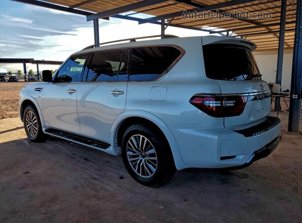 JN8AY2AC2M9147489 2021 NISSAN ARMADA White Rear left