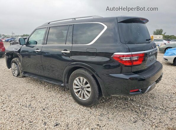 JN8AY2AC2N9161541 2022 NISSAN ARMADA Черный Задняя левая четверть
