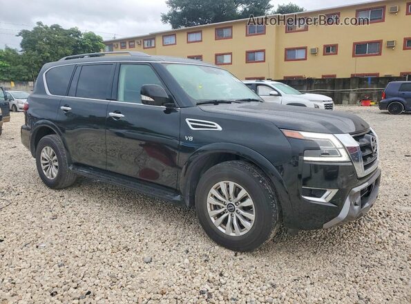 JN8AY2AC2N9161541 2022 NISSAN ARMADA Черный Передняя правая четверть