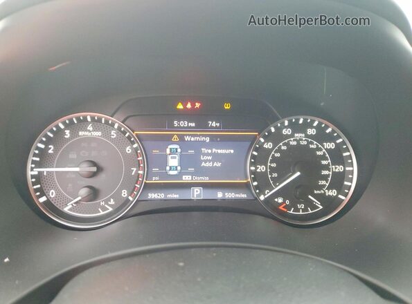 JN8AY2AC2N9161541 2022 NISSAN ARMADA Черный Вид щитка приборов