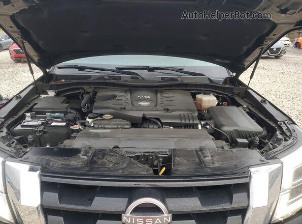 JN8AY2AC2N9161541 2022 NISSAN ARMADA Черный Вид подкапотного пространства
