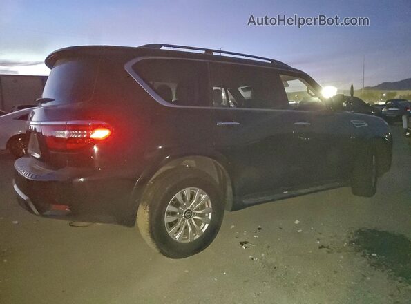 JN8AY2ACXP9180793 2023 NISSAN ARMADA Черный Задняя правая четверть