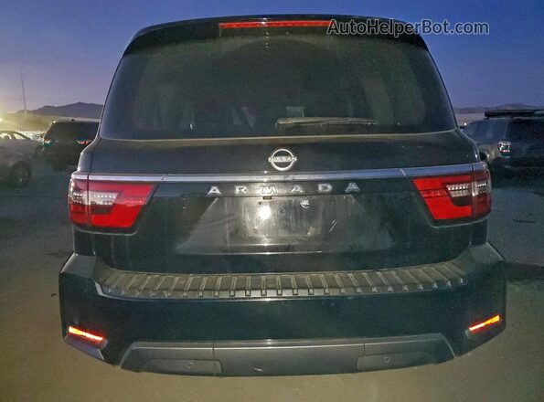 JN8AY2ACXP9180793 2023 NISSAN ARMADA Черный Вид сзади