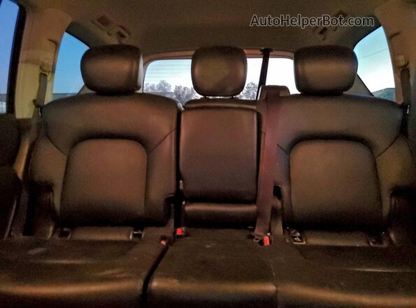 JN8AY2ACXP9180793 2023 NISSAN ARMADA Черный Вид задних сидений